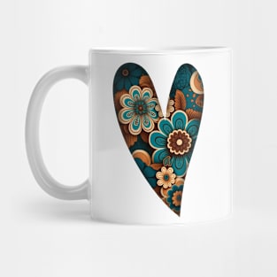 Boho-Heart-Valentine Mug